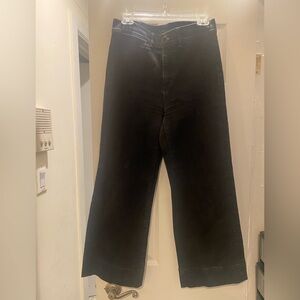 Ann Taylor Black Wide-Leg Pants